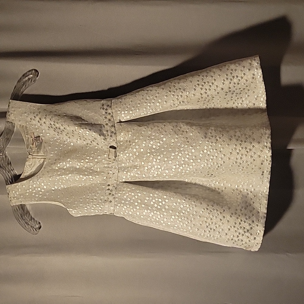 Forever 21 Cream Satin Fabric